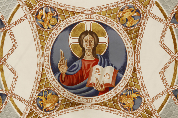 Vierungskuppel mit Christus im Zentrum