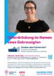 Manege Frei am 18.09.24: „Unterdrückung im Namen des Gekreuzigten  –  Glauben ohne Patriachat?“