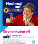 Manege frei: Nochmal auf Anfang  – Kirchenkabarett mit Ulrike Böhmer am 25.06.25 im maGma
